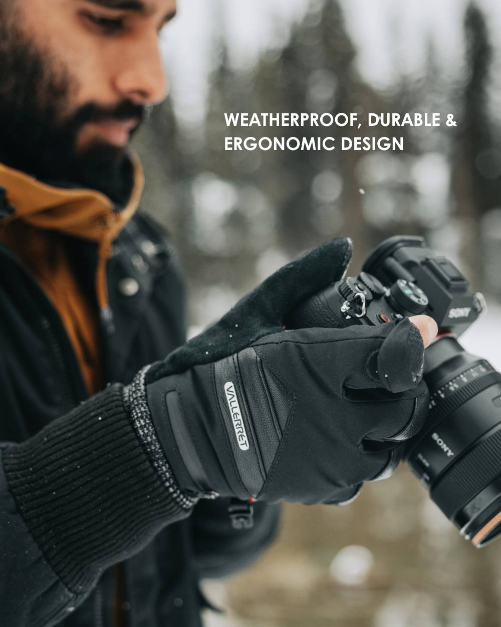 Markhof Pro V3 Camera Glove – Vallerret Photography Gloves US Store