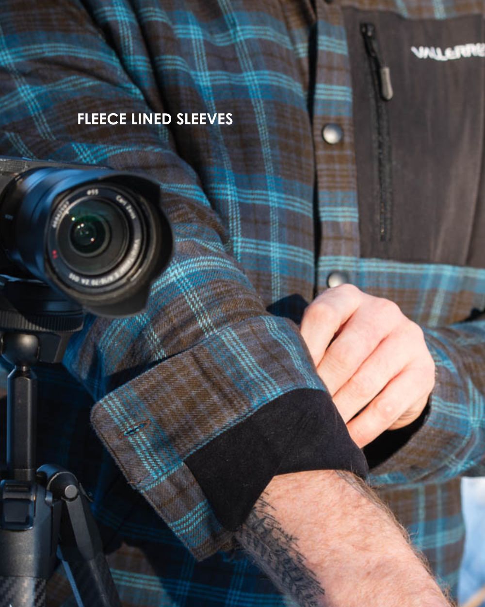Fleece Lined MTN Camera Shirt