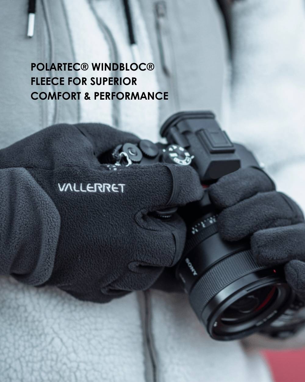 Milford Camera Glove – Vallerret Photography Gloves US Store
