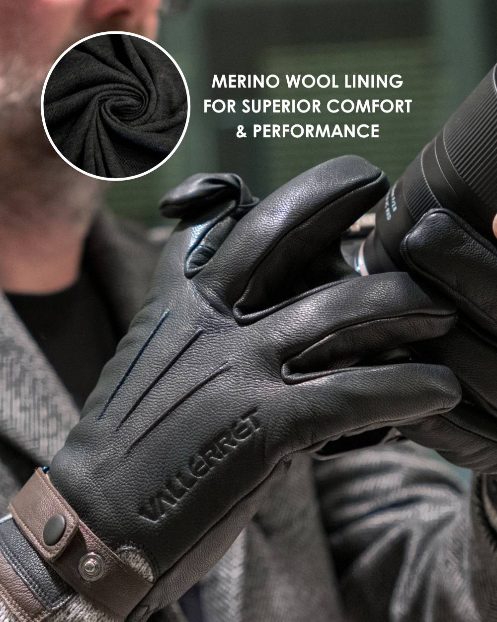 Djuke Camera Glove – Vallerret Photography Gloves US Store