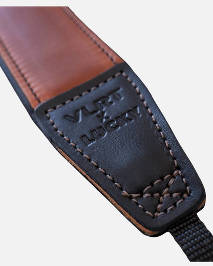 Deluxe 45 Padded Leather Camera Strap